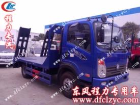 重汽王牌挖機平板運輸車